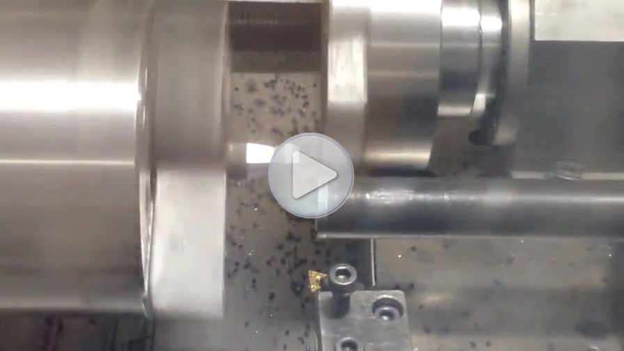 數(shù)控車方機加工視頻